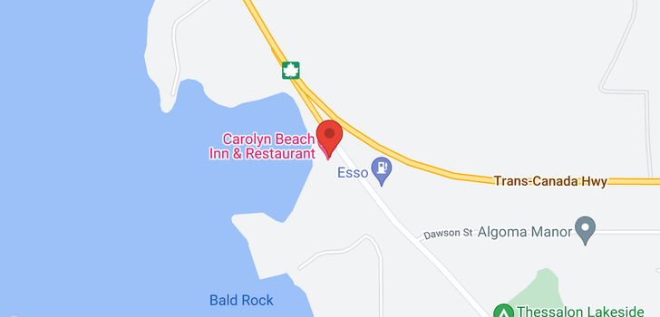 map of 1 LAKESIDE DR
